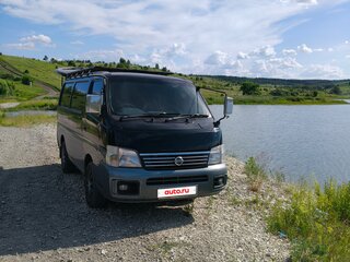 2002 Nissan Caravan IV (E25), чёрный, 900000 рублей, вид 2