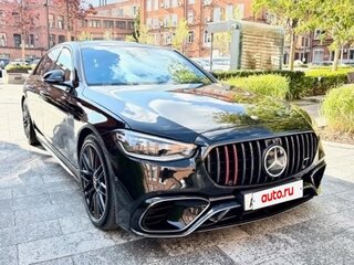 2024 Mercedes-Benz S-Класс AMG 63 e AMG Long IV (W223), чёрный, 24000000 рублей, вид 4