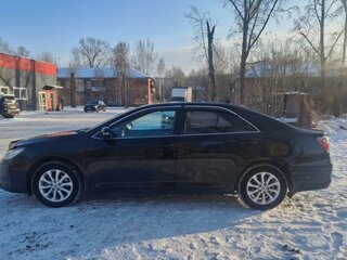 2016 Toyota Camry VII (XV50) Рестайлинг, чёрный, 1600000 рублей, вид 5