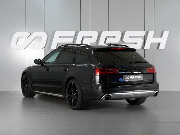 2016 Audi A6 allroad III (C7) Рестайлинг, чёрный - вид 1
