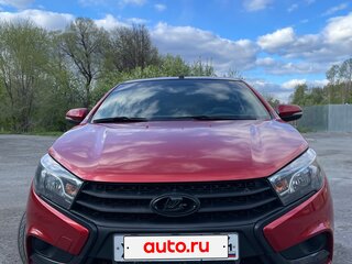 2016 Lada (ВАЗ) Vesta I, красный, 650000 рублей, вид 2