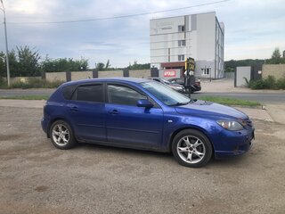 2007 Mazda 3 I (BK) Рестайлинг, синий, 300000 рублей, вид 1