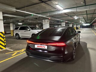2020 Audi A7 55 TFSI II (4K), чёрный, 6540000 рублей, вид 4