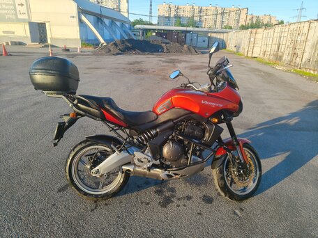 2007 Kawasaki Versys 650, оранжевый, 370000 рублей, вид 2