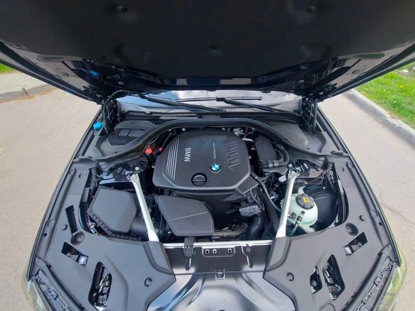 2022 BMW 5 серии 520d xDrive VII (G30/G31/G38) Рестайлинг, чёрный - вид 9