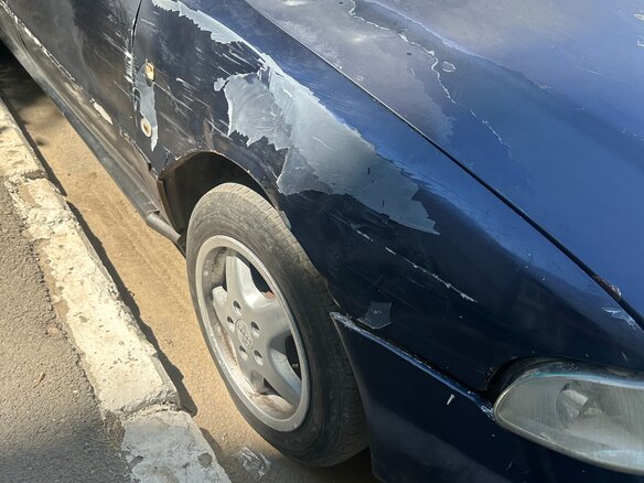 1995 Audi A4 I (B5), синий - вид 6