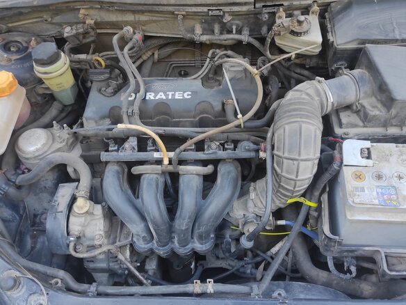 2004 Ford Focus I Рестайлинг, синий, 125000 рублей - вид 5
