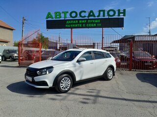 2018 Lada (ВАЗ) Vesta SW Cross I, белый, 928000 рублей, вид 3