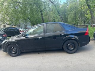 2008 Ford Focus II Рестайлинг, чёрный, 365000 рублей, вид 1