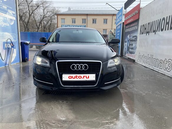 2012 Audi A3 II (8P) Рестайлинг 2, чёрный, 910000 рублей - вид 1