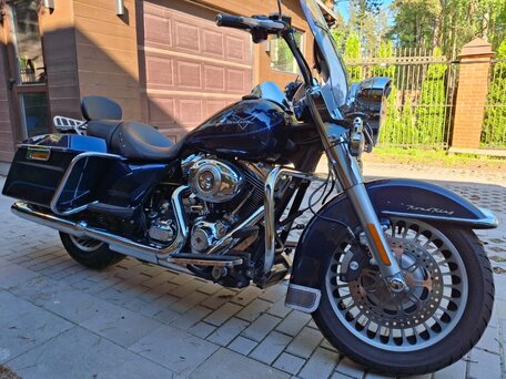 2012 Harley-Davidson Road King, синий, 1150000 рублей, вид 1
