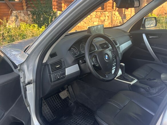2007 BMW X3 30i I (E83) Рестайлинг, серебристый, 950000 рублей - вид 10