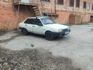 1997 Lada (ВАЗ) 21099, белый, 130000 рублей, вид 4