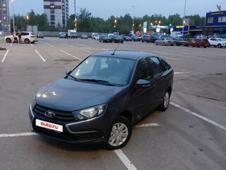 2021 Lada (ВАЗ) Granta I Рестайлинг, серый, 850000 рублей, вид 1