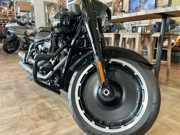 2020 Harley-Davidson Fat Boy, чёрный, 3500000 рублей - вид 16