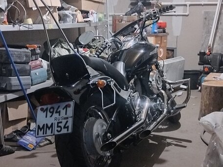 1999 Yamaha XVS400 Drag Star, чёрный, 450000 рублей, вид 3