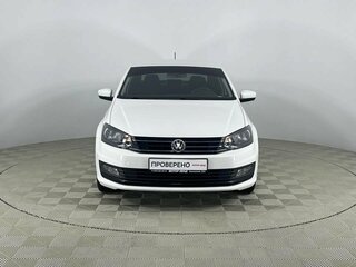 2019 Volkswagen Polo V Рестайлинг, белый, 1317000 рублей, вид 2