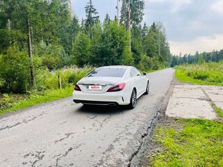 2016 Mercedes-Benz CLS 350 BlueTEC II (C218) Рестайлинг, белый, 3500000 рублей, вид 2