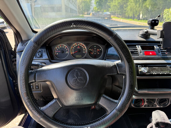 2004 Mitsubishi Lancer IX, синий, 320000 рублей - вид 15