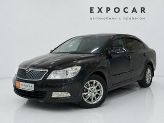 2012 Skoda Octavia II (A5) Рестайлинг, чёрный, 750000 рублей, вид 1