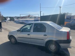 2007 Renault Logan I, серый, 390000 рублей, вид 4