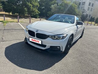 2017 BMW 4 серии 430i F32/F33/F36 Рестайлинг, белый, 3500000 рублей, вид 3