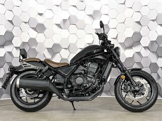 2023 Honda CMX 1100 Rebel, чёрный, 1099000 рублей, вид 3