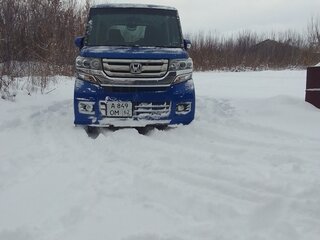 2015 Honda N-BOX I Рестайлинг, синий, 1100000 рублей, вид 1