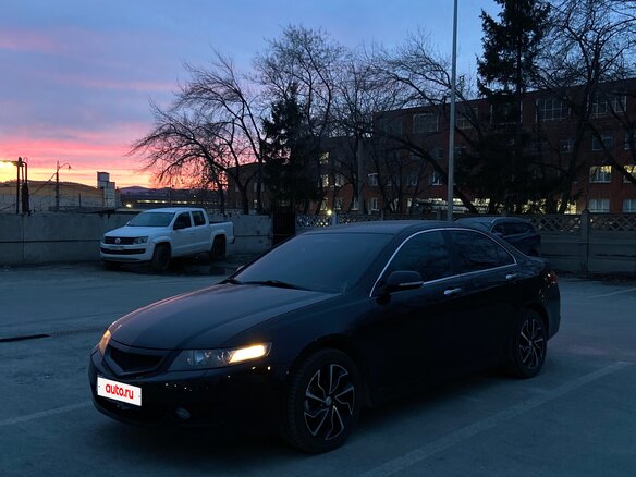 2007 Honda Accord VII Рестайлинг, чёрный - вид 10