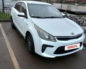 2019 Kia Rio IV, белый, 800000 рублей, вид 2