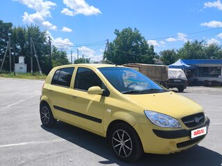 2009 Hyundai Getz I Рестайлинг, жёлтый, 389000 рублей, вид 4