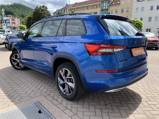 2022 Skoda Kodiaq I Рестайлинг, синий, 3599000 рублей, вид 5