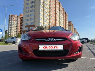 2014 Hyundai Solaris I, красный, 920000 рублей, вид 1