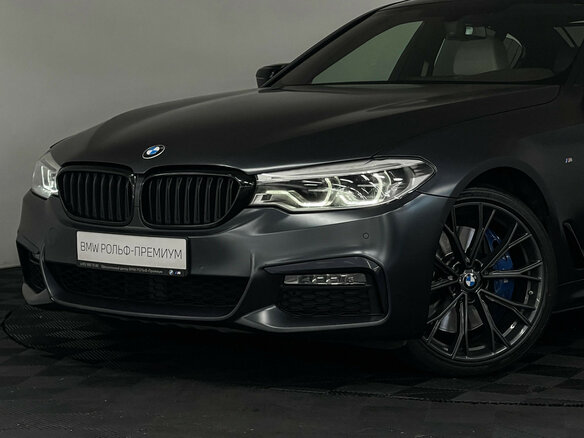 2018 BMW 5 серии 540i xDrive VII (G30/G31/G38), серый - вид 26