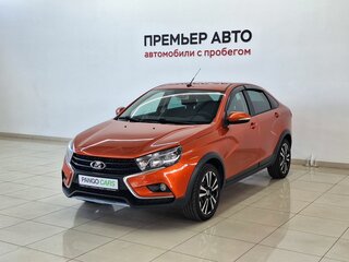 2018 Lada (ВАЗ) Vesta Cross I, оранжевый, 950000 рублей, вид 1