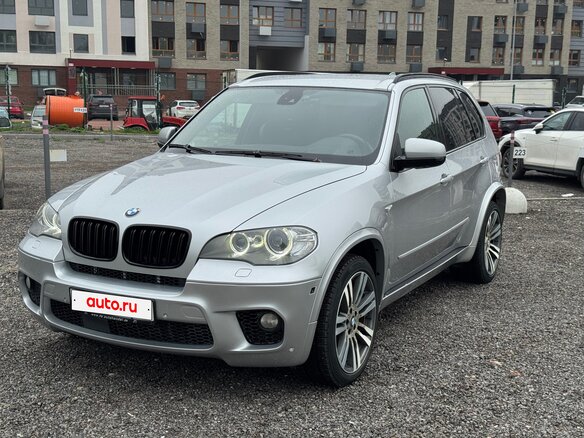 2010 BMW X5 40d II (E70) Рестайлинг, серебристый, 2000000 рублей