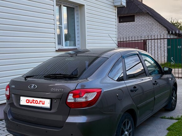 2017 Lada (ВАЗ) Granta I, коричневый - вид 2