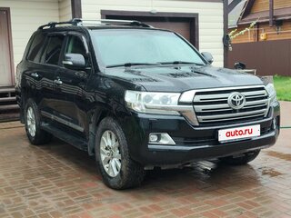 2015 Toyota Land Cruiser 200 Series Рестайлинг 2, чёрный, 5500000 рублей, вид 1