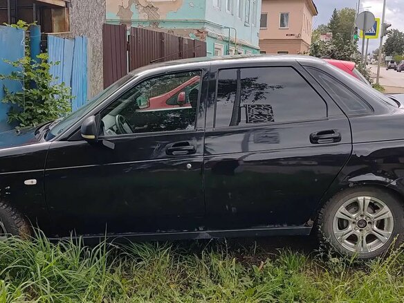 2011 Lada (ВАЗ) Priora I, синий - вид 3