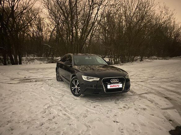 2014 Audi A6 IV (C7), чёрный, 1600000 рублей - вид 4