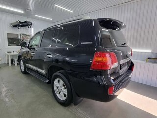 2015 Toyota Land Cruiser 200 Series Рестайлинг 1, чёрный, 6500000 рублей, вид 4