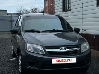 2016 Lada (ВАЗ) Granta I, серый, 500000 рублей, вид 4