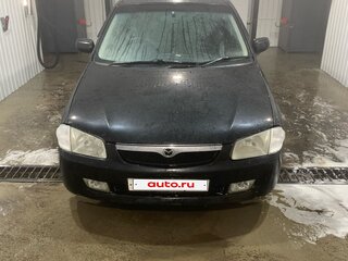 2000 Mazda Familia S-Familia S-Wagon VIII (BJ), чёрный, 195000 рублей, вид 2