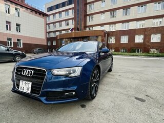 2012 Audi A5 I (8T) Рестайлинг, синий, 1600000 рублей, вид 2