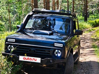 2012 Lada (ВАЗ) 2121 (4x4) I Рестайлинг, чёрный, 550000 рублей, вид 2