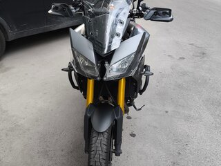 2015 Yamaha MT-09 Tracer (FJ-09), серый, 600000 рублей, вид 4