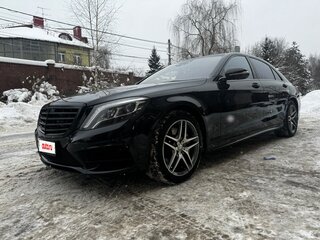 2015 Mercedes-Benz S-Класс 500 Long VI (W222, C217), чёрный, 3500000 рублей, вид 1
