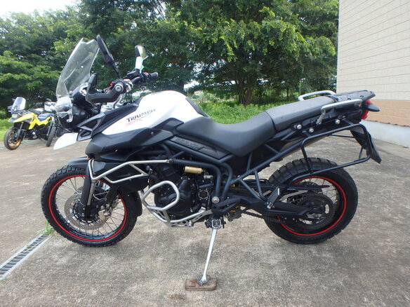 2013 Triumph Tiger 800, белый, 700000 рублей - вид 8