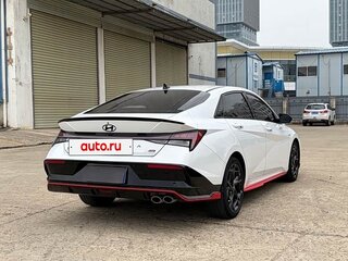 2023 Hyundai Elantra N Line VII (CN7) Рестайлинг, белый, 1780000 рублей, вид 4