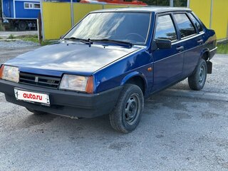 2003 Lada (ВАЗ) 21099, синий, 185000 рублей, вид 1